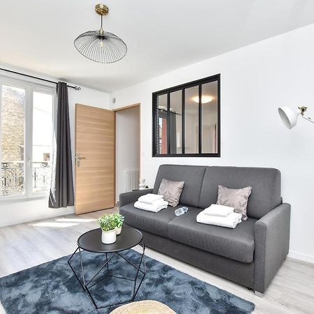 Authentic Apartment - 1Br-4P - La Villette Párizs Kültér fotó