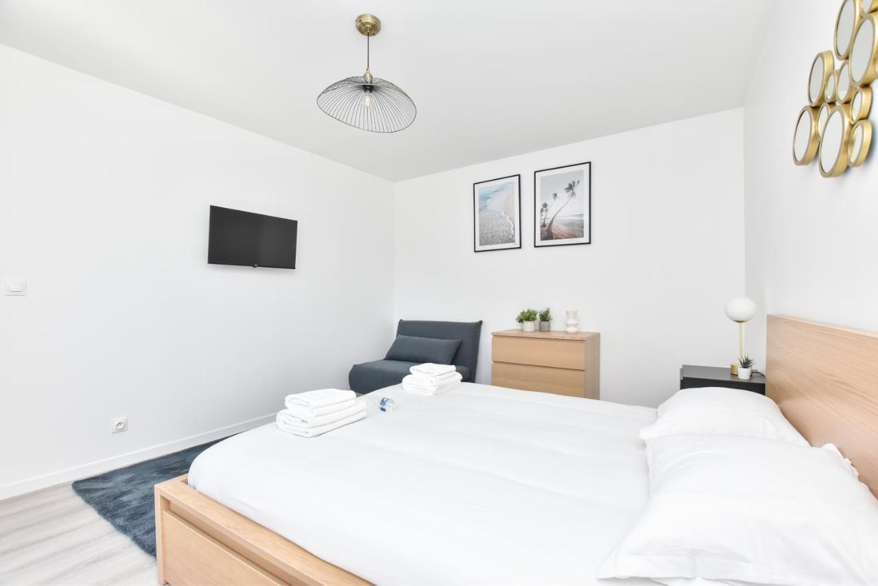 Authentic Apartment - 1Br-4P - La Villette Párizs Kültér fotó