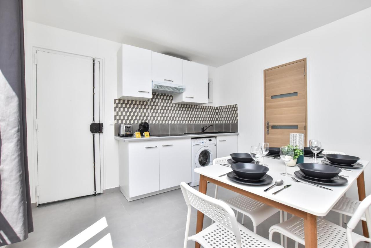 Authentic Apartment - 1Br-4P - La Villette Párizs Kültér fotó