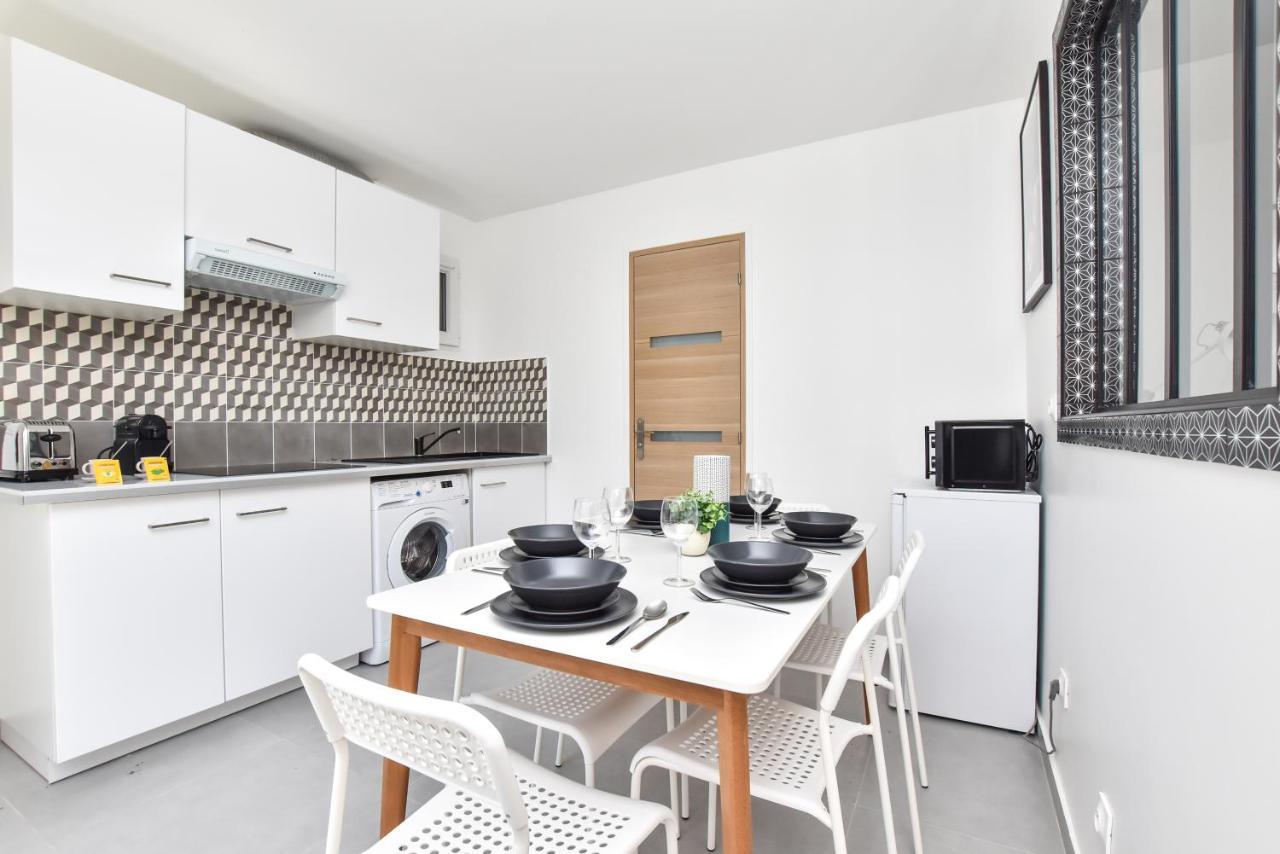 Authentic Apartment - 1Br-4P - La Villette Párizs Kültér fotó