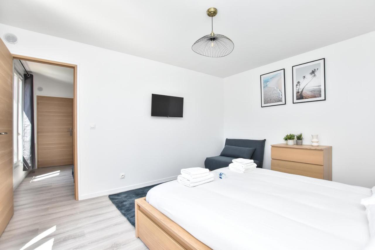 Authentic Apartment - 1Br-4P - La Villette Párizs Kültér fotó