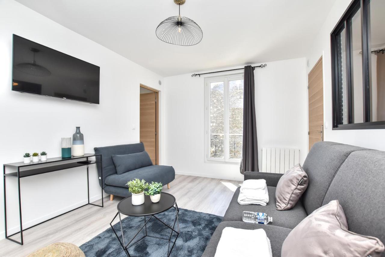 Authentic Apartment - 1Br-4P - La Villette Párizs Kültér fotó