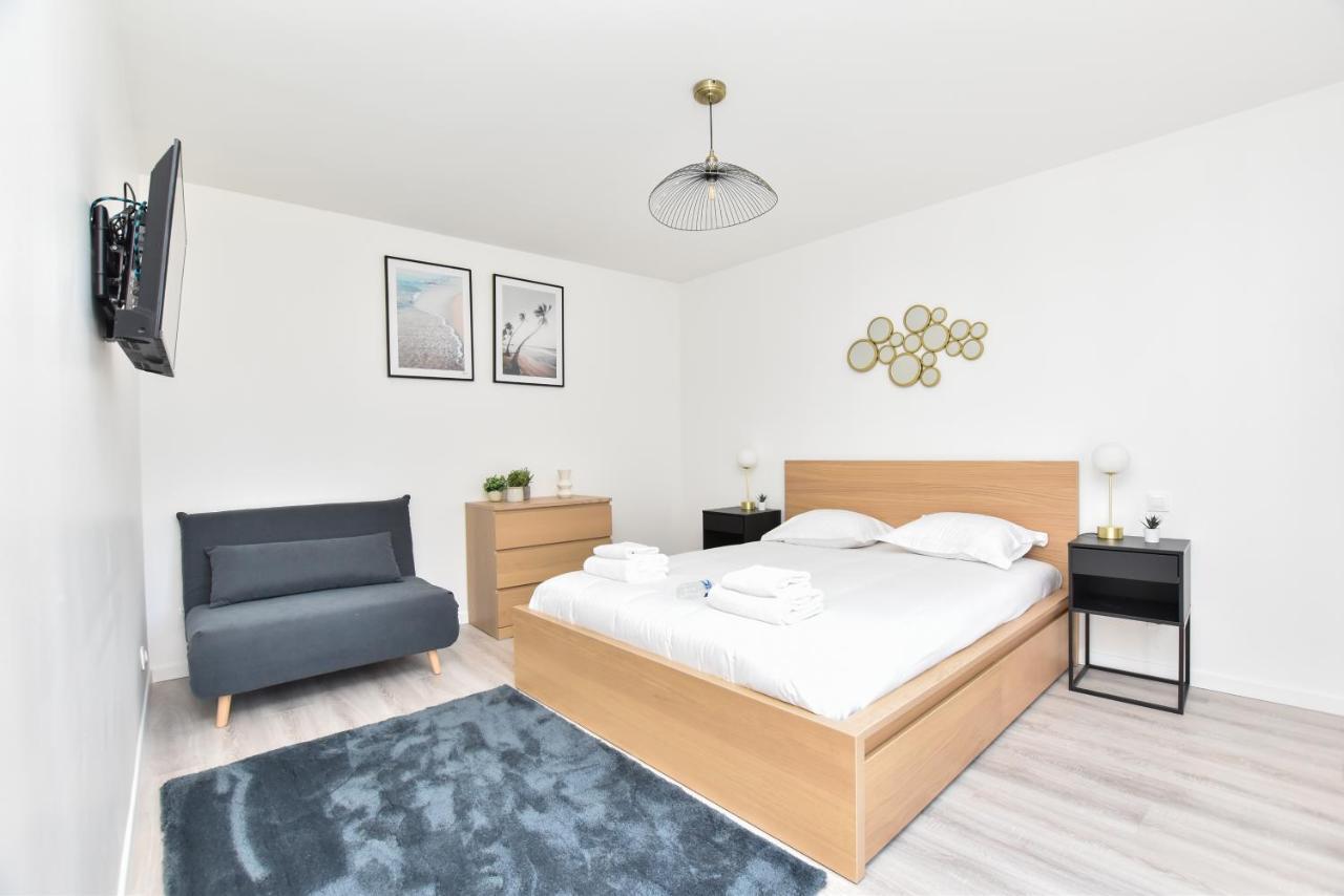 Authentic Apartment - 1Br-4P - La Villette Párizs Kültér fotó
