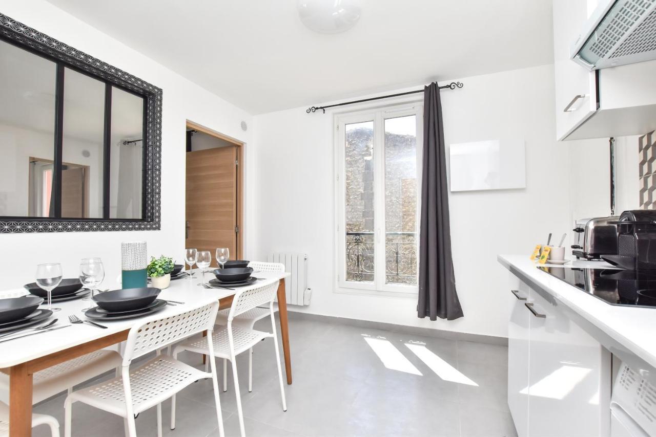 Authentic Apartment - 1Br-4P - La Villette Párizs Kültér fotó